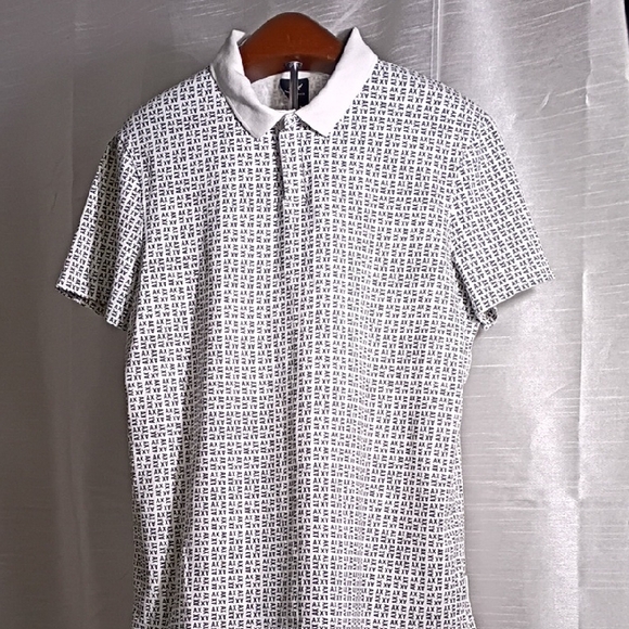 Armani Exchange Other - Armani Exchange Monochrome Pattern Polo Size‎ L